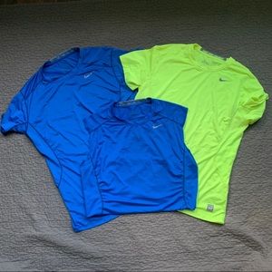 Nike Pro Combat Fitted T-Shirts (Qty 3)